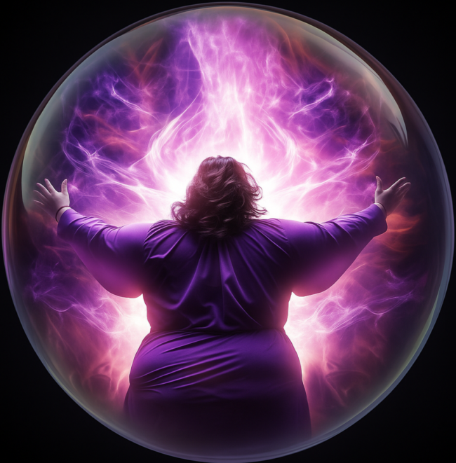 Soin énergétique à distance avec la Flamme violette