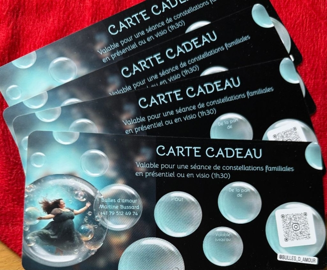 Carte cadeau Constellations familiales